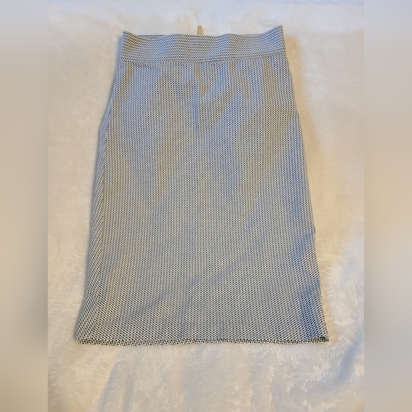 Amber Sakai Pencil Skirt US SIZE 2 white/grey Checkered - Picture 1 of 5